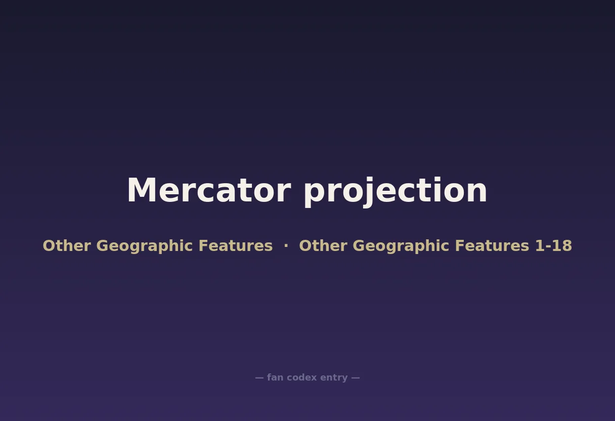 Mercator projection