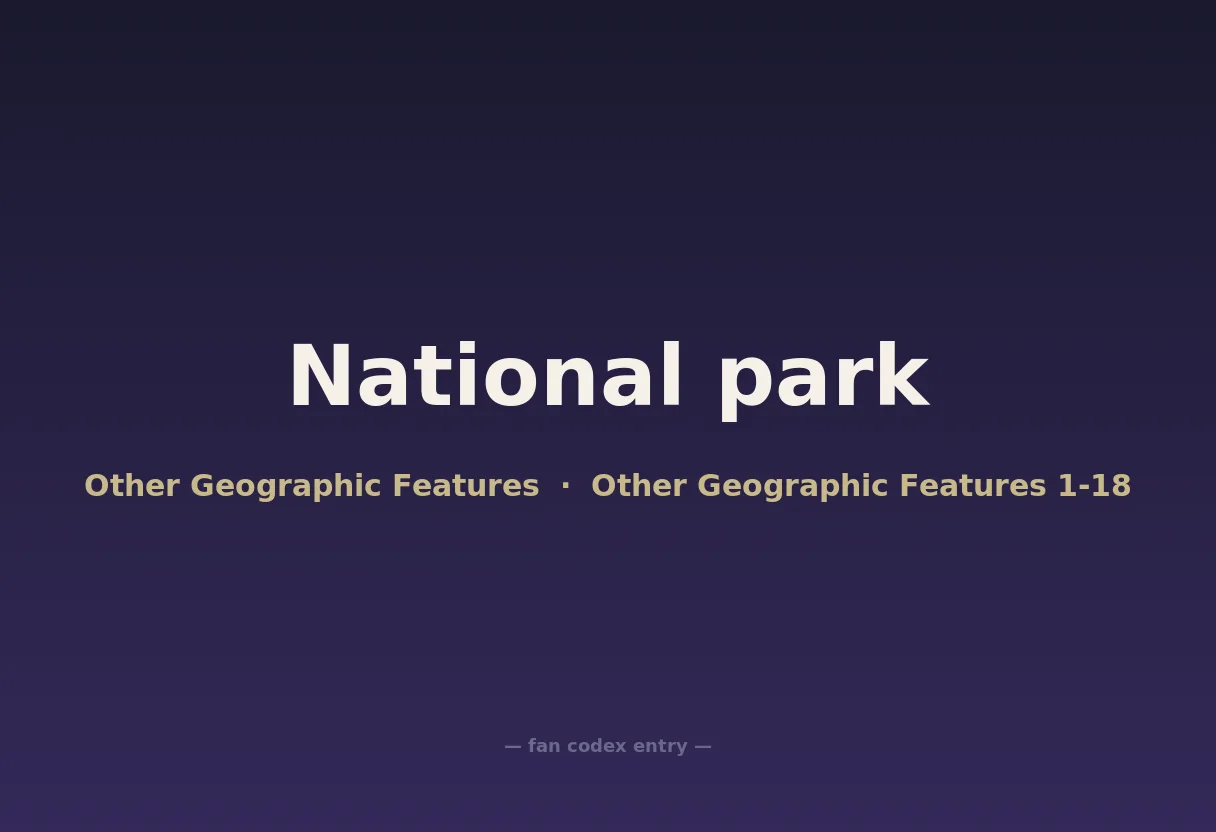 National park