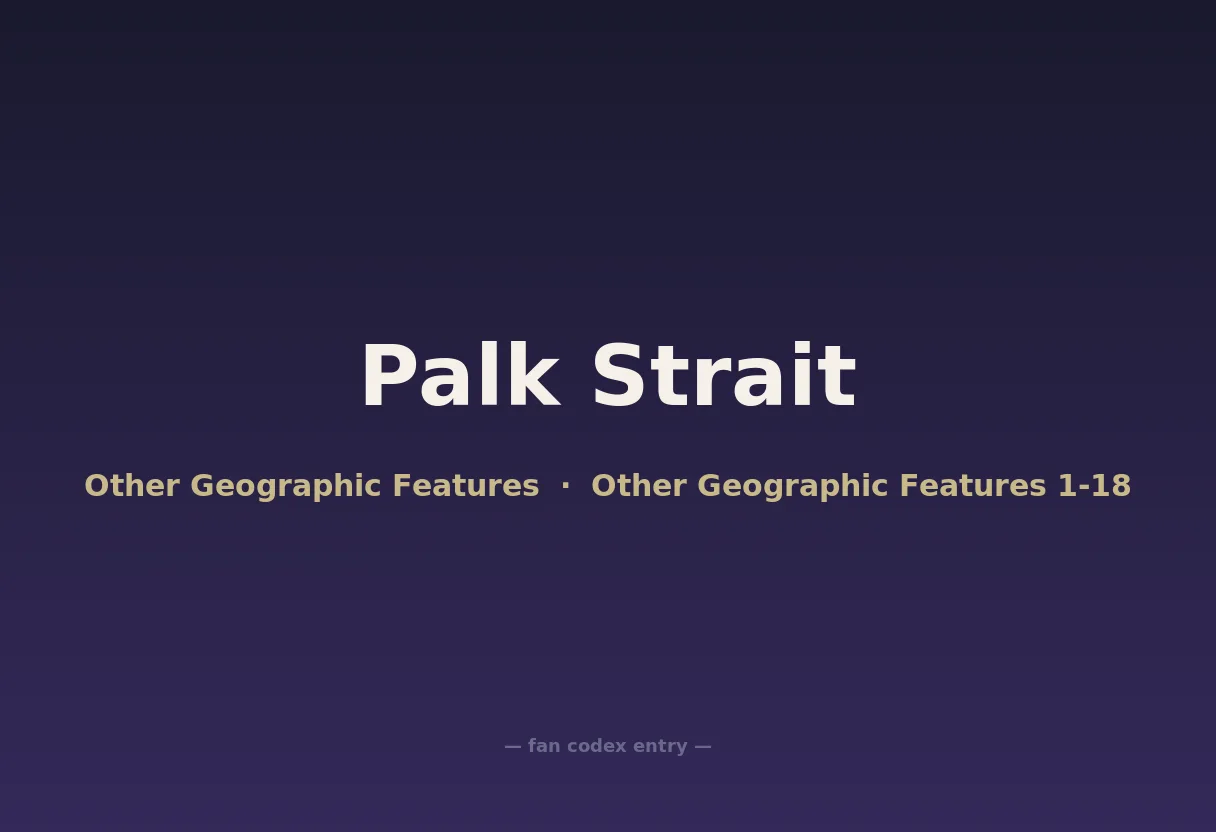 Palk Strait